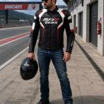 StreetCore Reinforced-Elbow Racing Motorcycle Jacket