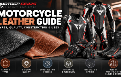 Motorcycle Leather Guide: Types, Quality, Construction & Uses