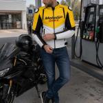 Thunder Strike Stretch-Comfort Racing Motorcycle Jacket