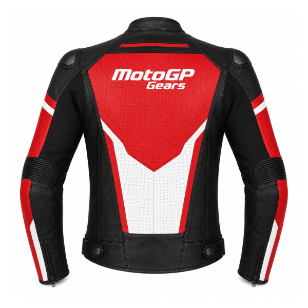 Blouson Moto Cuir Racing Ventilé Phantom Airflow