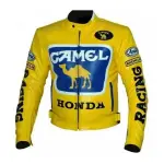 Nueva Chaqueta de Moto Honda de Cuero