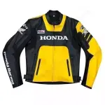 Giacca Moto Honda in Pelle Personalizzata