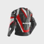Handmade Suzuki GSX-R Leather Motorcycle Jacket