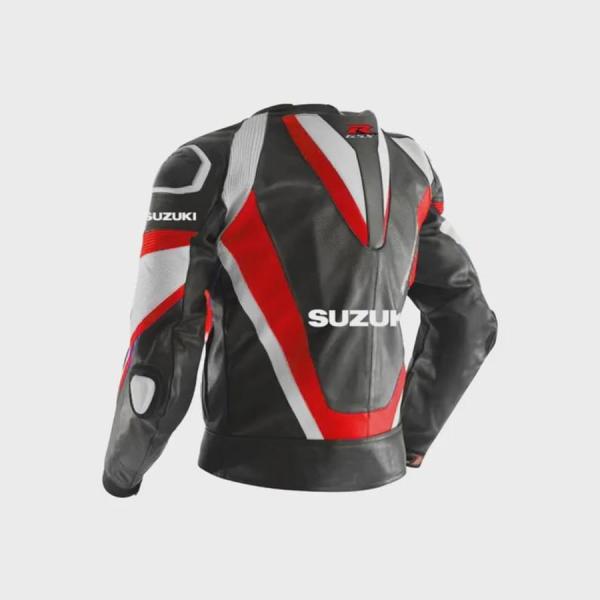 Handmade Suzuki GSX-R Leather Motorcycle Jacket