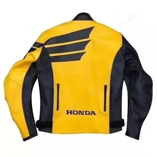 Giacca Moto Honda in Pelle Personalizzata