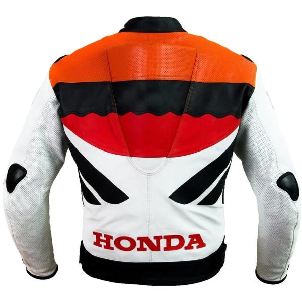 Veste Moto Homme Honda Repsol en Cuir