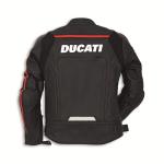 Veste Moto Ducati en Cuir de Vachette avec Protection CE