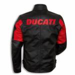Veste en Cuir Ducati Corse C6 Homme Noire