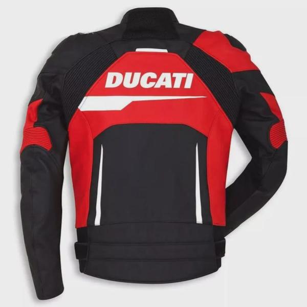 Veste Moto en Cuir Ducati Racing