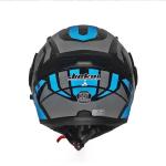 NEW JIEKAI JK-902 Dual Visor Motorcycle Helmet – Blue Black Grey | DOT Approved