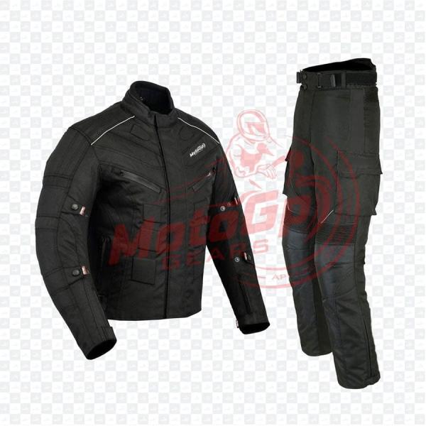 Combinaison de Course Moto Lumi Nova Cordura Noire – Protection Haute Performance