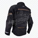Chaqueta de Carreras de Textil Fusion Xcel Negra – Protección y Estilo Máximos
