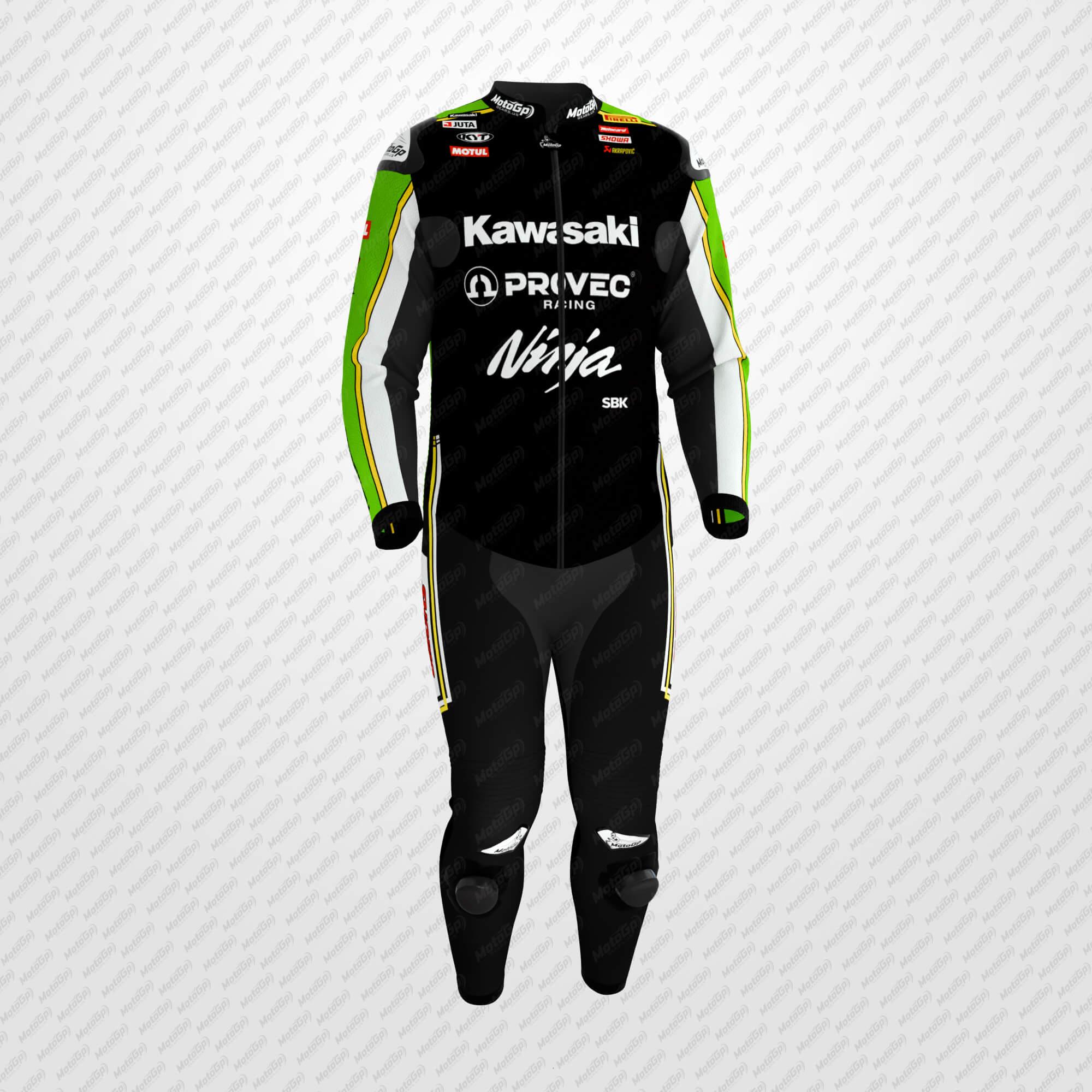 Alex Lowes Kawasaki Ninja Motorbike Race Suit