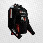 Giacca da Moto in Pelle Alex Lowes Kawasaki Bimota Team – Nera SBK 2025 Edition