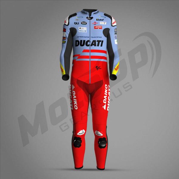 Traje de Moto Alex Marquez 2024 Ducati Gresini – Protección CE
