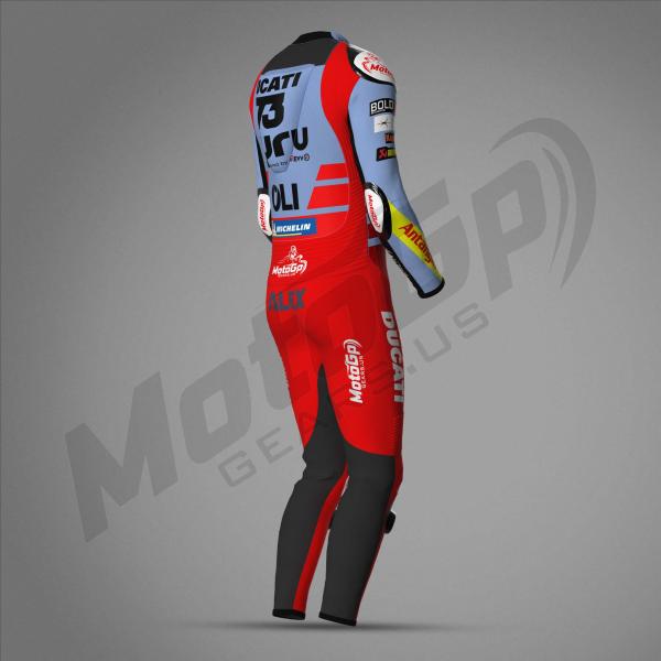 Traje de Moto Alex Marquez 2024 Ducati Gresini – Protección CE