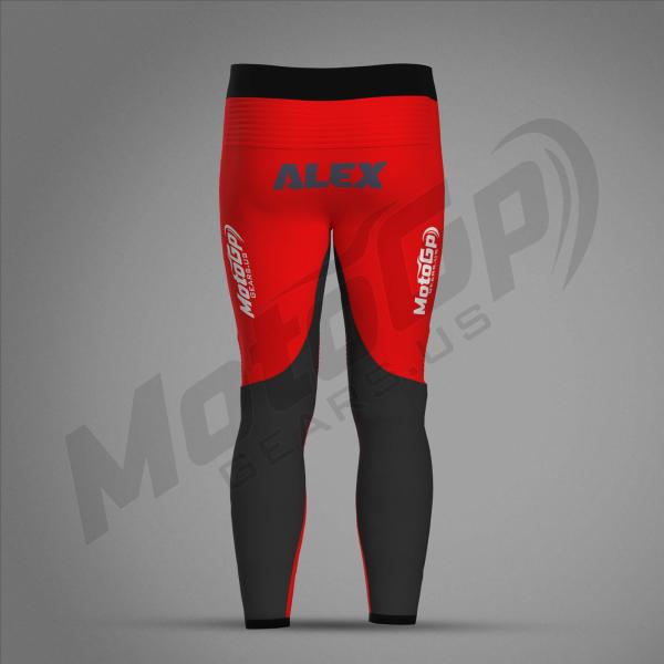 Alex Marquez Ducati Gresini MotoGP 2024 Leder-Rennhose – Rot | CE-zertifizierter Schutz