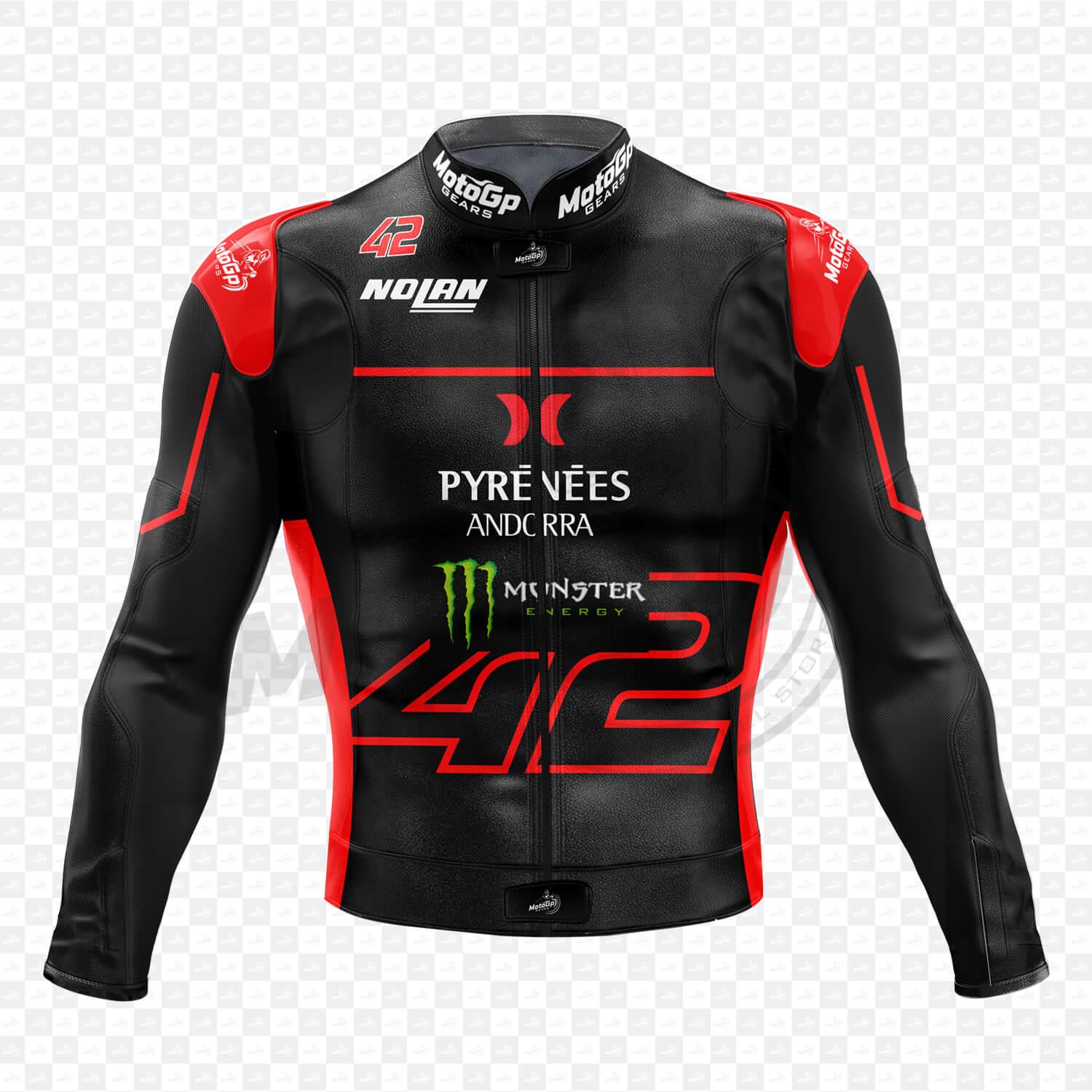 Alex Rins LCR Honda Winter Test Motorcycle Leather Jacket – 2022 MotoGP Edition