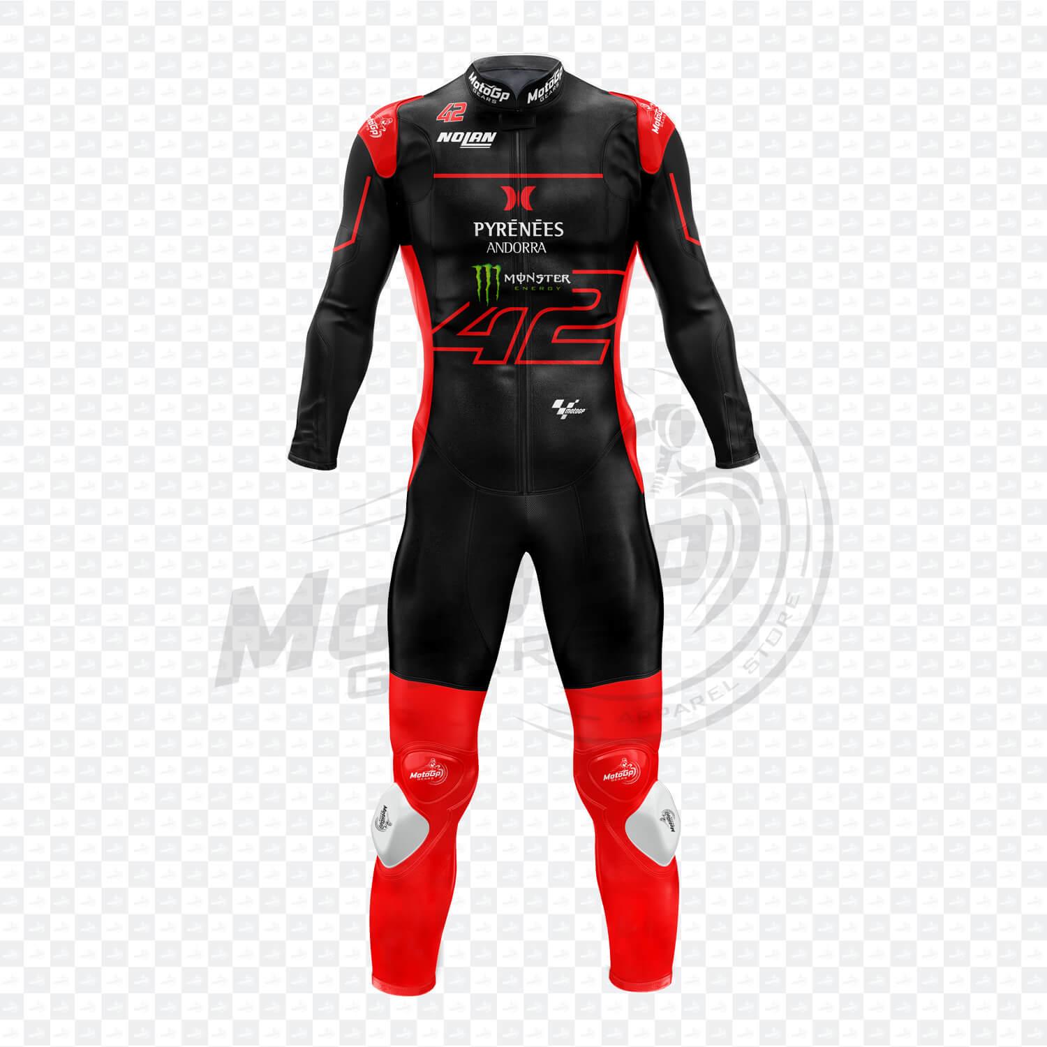 Alex Rins LCR Honda Winter Test Leather Suit