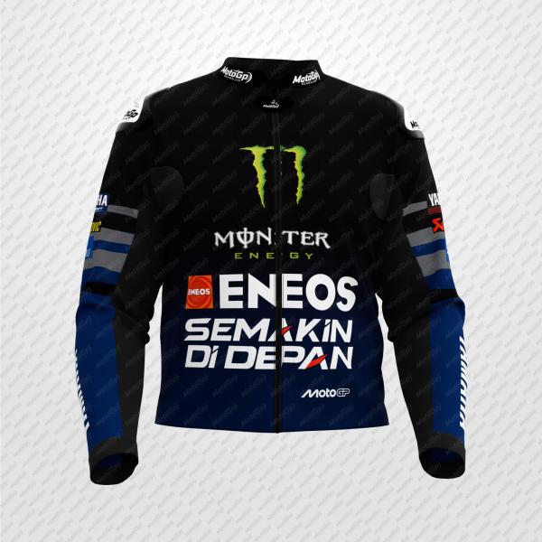 Combinaison en Cuir Alex Rins Monster Energy Yamaha Track Racing – Sur Mesure