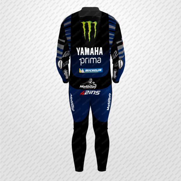 Combinaison en Cuir Alex Rins Monster Energy Yamaha Track Racing – Sur Mesure