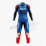 Combinaison en Cuir Suzuki Alex Rins – Une Pièce