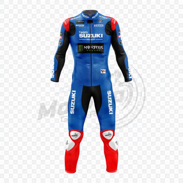 Alex Rins Suzuki Leder Rennkombi – Einteiler