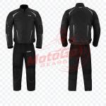 Eclipse Nex Cordura Motorcycle Racing Suit – Black