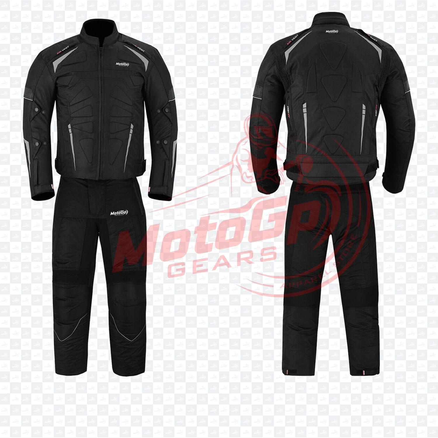 Eclipse Nex Cordura Motorcycle Racing Suit – Black