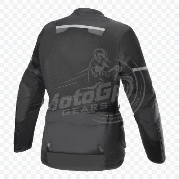 Opti Max Black Textile Racing Jacket Superior Riding Performance