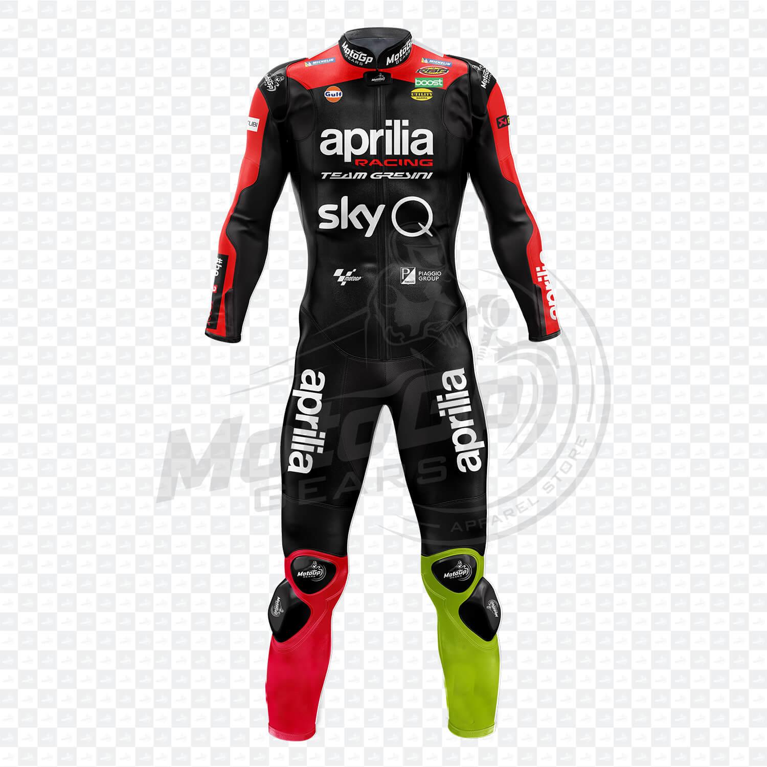 Tuta Moto Aprilia Andrea Iannone 2019 Monopezzo o Due Pezzi