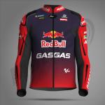 Chaqueta de Moto Augusto Fernandez Red Bull GasGas 2024 – Cuero Profesional MotoGP