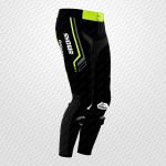 Axel Bassani Kawasaki Race Black Leather Pant