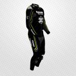 Axel Bassani Kawasaki Winter Racing Leather Moto Suit