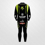 Axel Bassani Kawasaki Winter Racing Leather Moto Suit