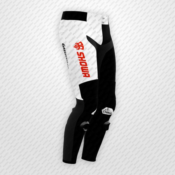 Pantaloni da Moto in Pelle Alex Lowes Bimota Kawasaki – Personalizzati per Corsa