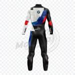 Traje de Carreras Alpino Ultra-BMW Cuero Blanco – MotoGP Gears USA