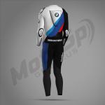 Tuta da Corsa BMW M Pro Race Comp 2024 – Pelle Nera MotoGP