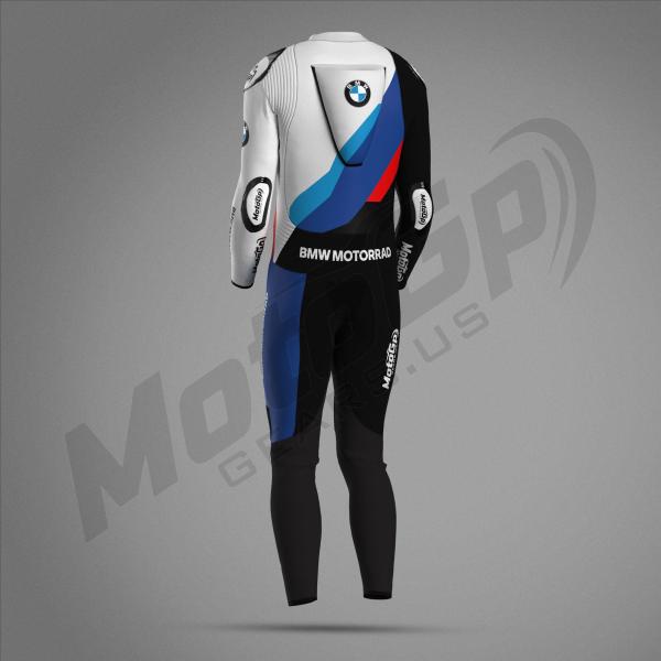 Tuta da Corsa BMW M Pro Race Comp 2024 – Pelle Nera MotoGP