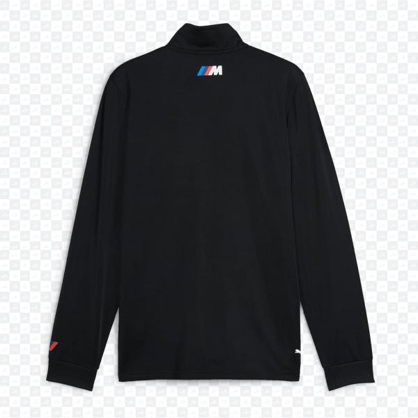 BMW Motorsports Puma Team Track Jacket – Schwarze Rennjacke