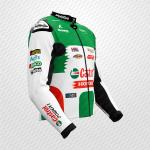 Giacca da Moto in Pelle Johann Zarco Castrol Honda 2025 – Edizione Pro