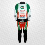 Combinaison en Cuir Johann Zarco Castrol Honda 2025 – Sur Mesure