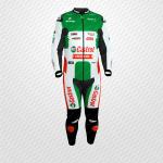Combinaison en Cuir Johann Zarco Castrol Honda 2025 – Sur Mesure