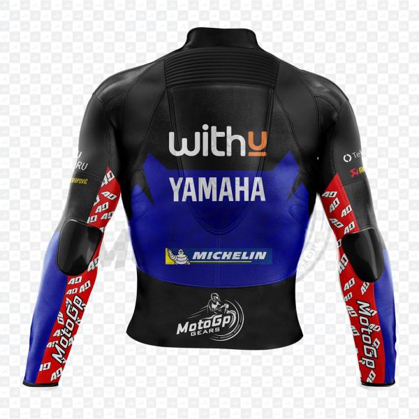 Veste MotoGP en Cuir Yamaha Darryn Binder
