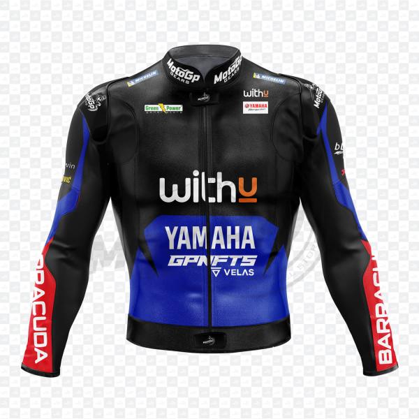Veste MotoGP en Cuir Yamaha Darryn Binder
