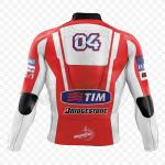 Ducati Andrea Dovizioso 2015 Red Biker Jacket