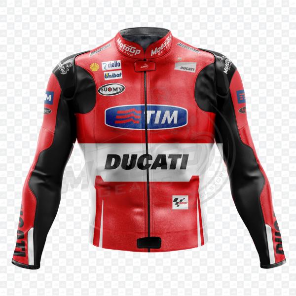 Ducati Andrea Lannone 2015 MotoGP Lederjacke