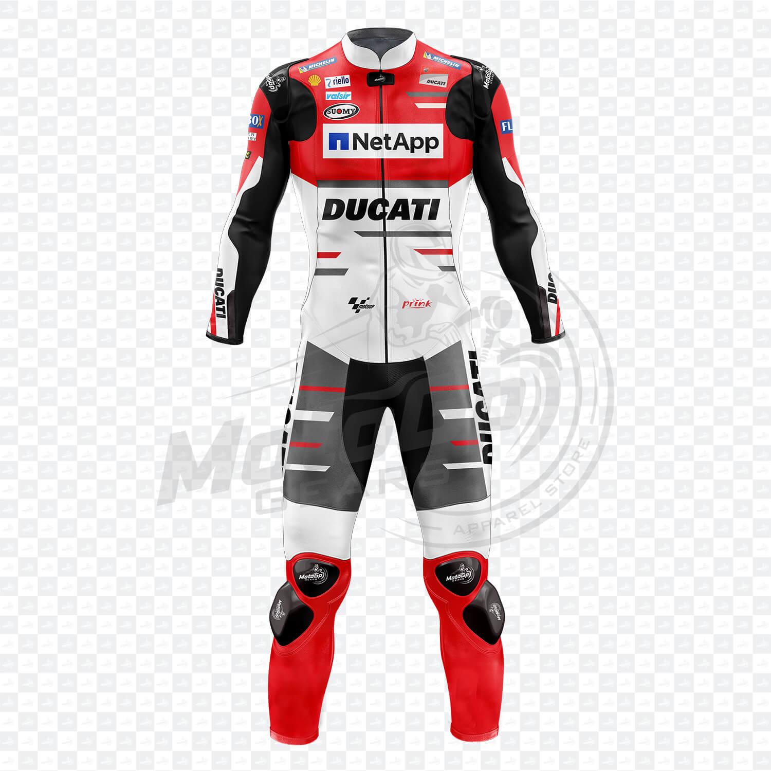 Ducati Andrea Dovizioso 2018 Leder Motorradanzug