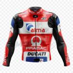 Ducati Danilo Petrucci 2018 Red Biker Jacket