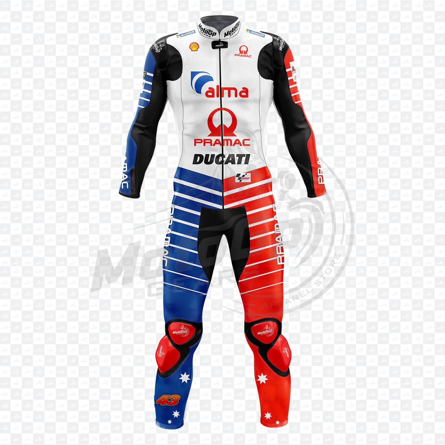 Ducati Francesco Bagnaia 2019 Ein- oder Zweiteiler Motorradsuit